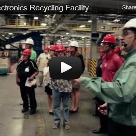 ECS Video: Touring an Electronics Recycling Facility